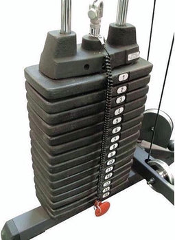 Uitbreidingskit Body-Solid SP200 (90 kg) - Gietijzer - Zwart