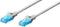 Ewent EW-5U-010 netwerkkabel 1 m Cat5e U/UTP (UTP) Grijs