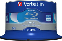 Verbatim DataLife - BD-R - 25 GB 6x - Spindel (50x)