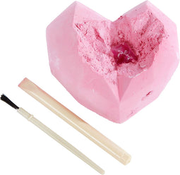 Uithak Glamour Hart met Stukjes Geluksdiamantjes
