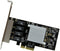 Startech.com ST4000SPEXI - 4 poorts gigabit ethernet netwerkkaart PCI Express - Intel I350-AM4 chipset