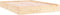 vidaXL - Bedframe - massief grenenhout - 200x200 cm - naturel