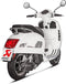Uitlaat Akrapovic Racing SS | Vespa GTS 125 / 150