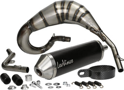 Uitlaat LeoVince Derby Senda DRD/Extreme 'X-FIGHT / 3228 Black Edition