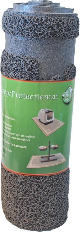 Uitloop/protectie mat grijs voor katten 90x60 cm