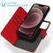 Uitneembare 2-in-1 Luxe Bookcase iPhone 13 Pro Max - Rood
