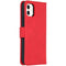 Uitneembare 2-in-1 Luxe Bookcase voor de iPhone 11 - Rood