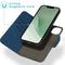 Uitneembare 2-in-1 Luxe Bookcase voor de iPhone 14 Plus - Blauw