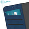 Uitneembare 2-in-1 Luxe Bookcase voor de iPhone 14 Plus - Blauw