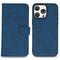 Uitneembare 2-in-1 Luxe Bookcase voor de iPhone 15 Pro Max - Blauw