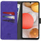 Uitneembare 2-in-1 Luxe Bookcase voor de Samsung Galaxy A42 - Paars