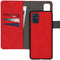 Uitneembare 2-in-1 Luxe Bookcase voor de Samsung Galaxy A51- Rood