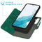 Uitneembare 2-in-1 Luxe Bookcase voor de Samsung Galaxy A54 (5G) - Donkergroen
