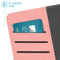Uitneembare 2-in-1 Luxe Bookcase voor de Samsung Galaxy S23 Plus - Roze