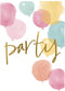 Uitnodiging party 10x15cm