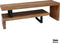 Uitschuifbaar TV meubel Brandy mangohout 140 tot 210 cm - Industrieel Design