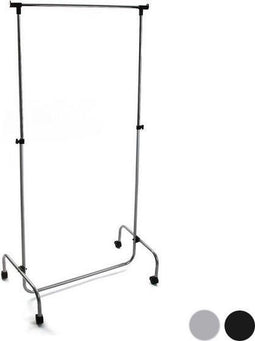 Uitschuifbare kapstok Silver (45 x 170 x 80 cm)