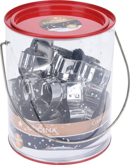 Uitsteekvormen - Set 16 Stuks - kerstvormen - bak spullen - bakvormen - kerstkoekjes - kerstpakket - keuken