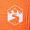 vidaXL - Kampeermatras - met - kussen - zelfopblazend - 1-persoons - oranje