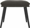 vidaXL - Voetenbank - 45x29,5x35 - cm - fluweel - donkergrijs