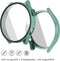 imoshion Screenprotector - Geschikt voor Samsung Galaxy Watch 5 40mm - Full Cover Hard Case / Beschermend Hoesje - Donkergroen