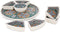 Safaary - Marokkaanse Tapas Set Rond 8-delig Multi Ø 30 x 5cm