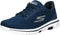 Skechers Go Walk 5 - Lucky Dames Sneakers - ULTRA GO®-demping - Navy/White - Maat 42