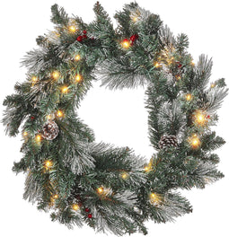 Beliani WAPTA - Krans - Groen - Kunststof