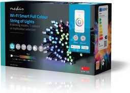 Nedis SmartLife - Kerstverlichting - Wi-Fi - RGB - 168 LED's - 20.0 m - Voor binnen & buiten