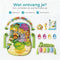 Sweet Sprout Babygym - Speelmat 75x52x39cm - Geluiden - Rammelaar