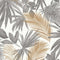 DUTCH - WALLCOVERINGS - Behang - Wild - Palms - grijs - en - beige