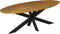 Eetkamertafel Evan 160 cm - Mangohout eettafel - keuken tafel