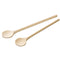 Fackelmann Houten Kooklepels 25-30 Cm 2 Stuks
