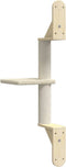 vidaXL - Kattenmeubel - wandgemonteerd - met - krabpaal - 85,5 - cm - crèmekleurig