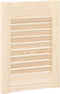 vidaXL - Kastdeuren - met - lamellen - 4 - st - 39,5x29,5 - cm - massief - grenenhout
