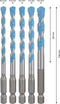 Bosch HEX-9 - Multifunctionele boorset - 5-delig 5,5/6/6/7/8 mm - Tot 5 keer nauwkeuriger (5 stuks)