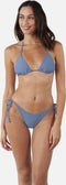 Barts Kelli Triangle - Dames Bikinitopje - Gevoerd met uitneembare pads - Blauw