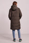 PIECES PCBEE NEW LONG PUFFER JACKET BC - Dames Jas - Valt groot - Maat XS