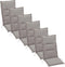 Summerset Club - 6-delige Tuinkussenset hoge rug - Sand *6 halen = 2 betalen