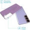 iMoshion Hoesje Geschikt voor Samsung Galaxy S22 Hoesje Siliconen - iMoshion Design hoesje - Paars / Floral Purple