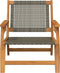 vidaXL - Ligbedden - 2 - stuks - Grijs - 76x67x73,5 - cm - Massief - Acaciahout
