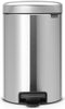 Brabantia NewIcon Prullenbak - 12 liter - Pedaalemmer - Matt Steel Fingerprint Proof