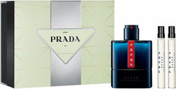 Prada Luna Rossa Ocean Gift Set 100 ml EdT + 10 ml EdT + 10 ml EdT