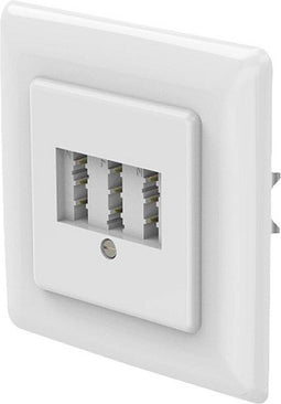 Hama TAE-NFN-Telefondose, Unterputz Telefoonaansluitdoos Telefoon Inbouw (in muur) Wit