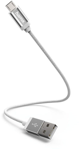 Hama 178282 - Micro-USB Kabel - Opladen en synchroniseren - Wit