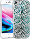 iMoshion Hoesje Geschikt voor iPhone SE (2022) / SE (2020) / 8 / 7 / 6s / 6 Hoesje Siliconen - iMoshion Design hoesje - Groen / Transparant / Green Botanic