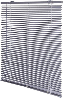 Intensions Easy - Jaloezie Aluminium - 25mm - 45x150cm - Uni Zilver