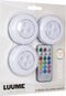 Luume Lamp Binnen - Trapverlichting Led - Multicolor - 3 Stuks - Wit