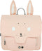 Trixie Boekentas - Mrs. Rabbit - Schooltas voor Kind - School tas Waterafstotend - Voor Jongens en Meisjes - Rugtas voor Basisschool - Roze