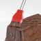 Westmark Marineer- en bakkwast, lengte: 20 cm, siliconen/roestvrij staal, Silicone, rood/zilver, 15432270